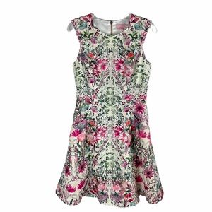 Ted Baker London Gaea Bouquet Mini Dress Pocket Fit and Flare size1